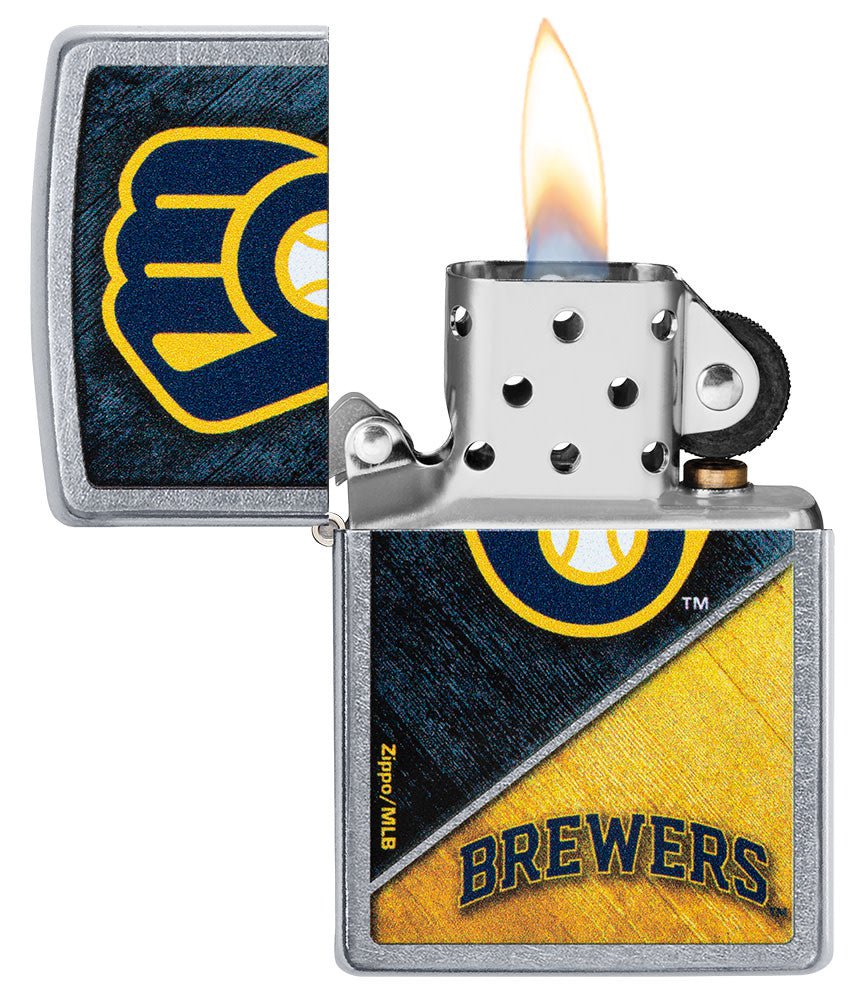 mlb milwaukee brewers colorblock design