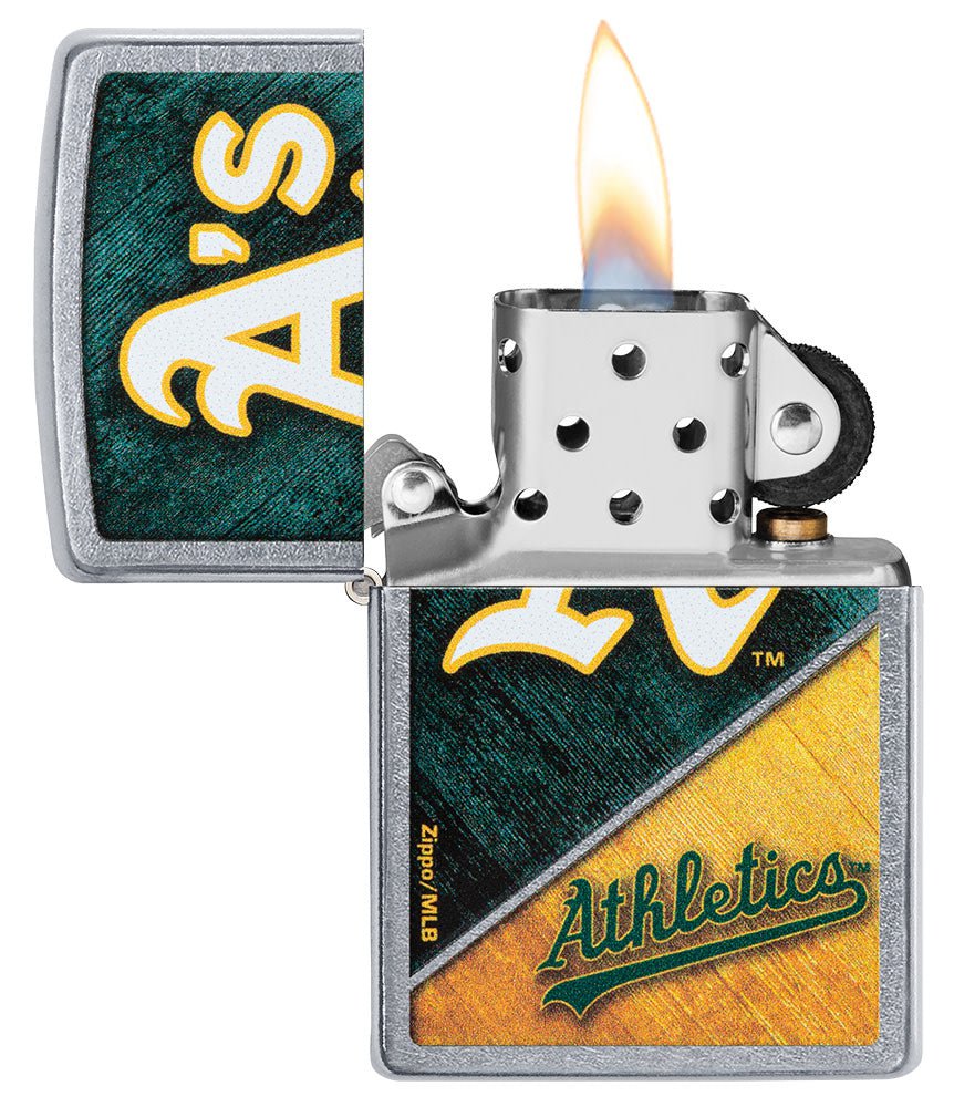 mlb oakland athletics colorblock design