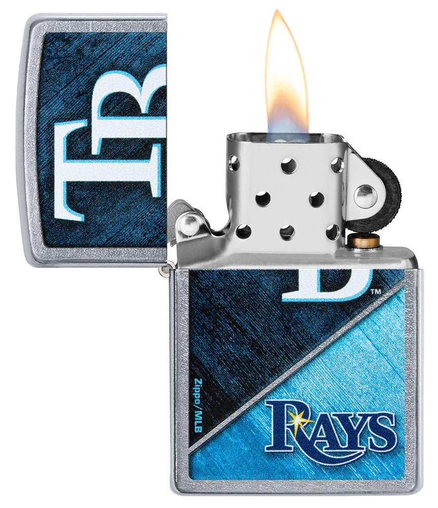mlb tampa bay rays colorblock design