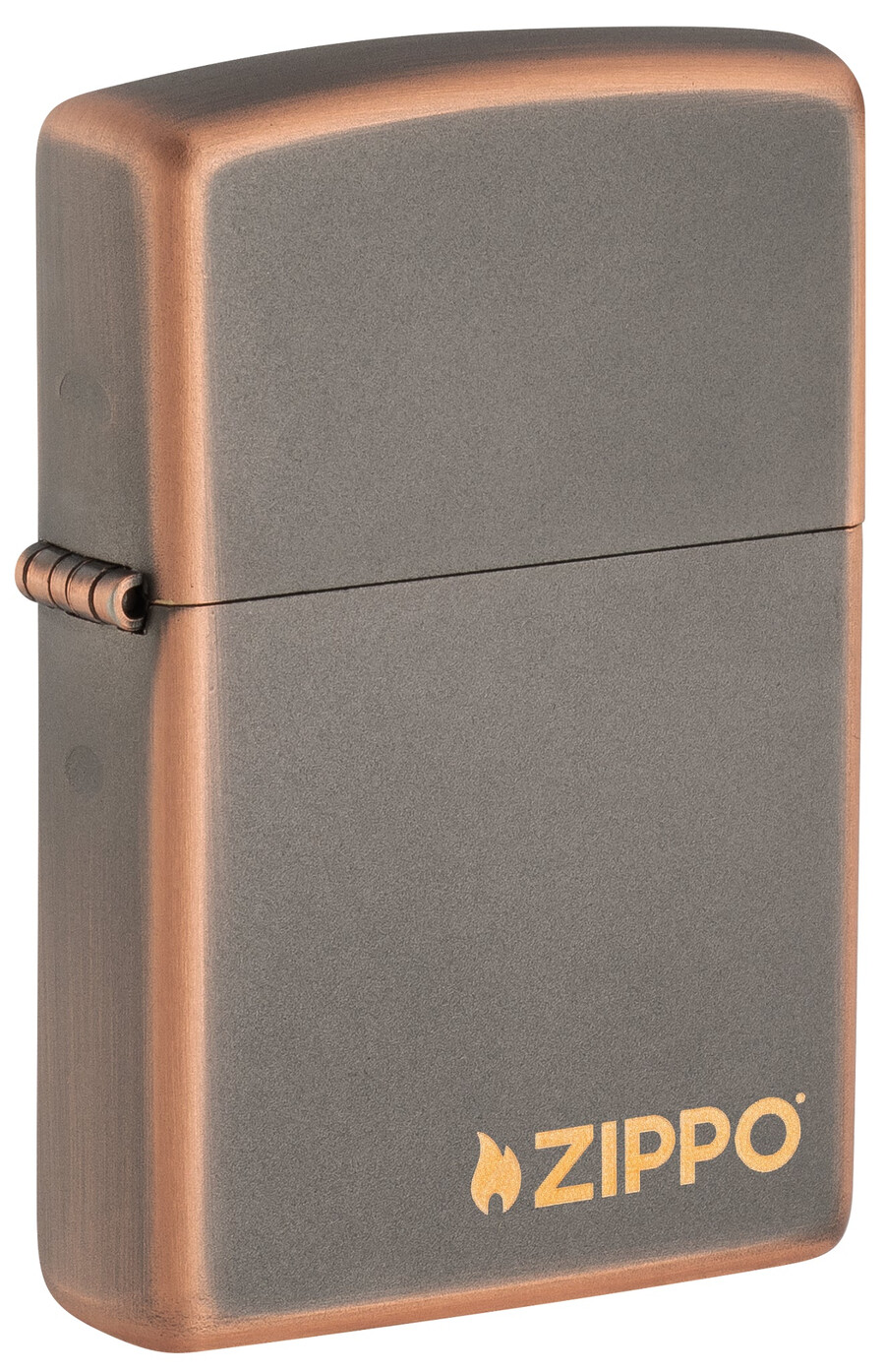 rustic bronze zippo logo