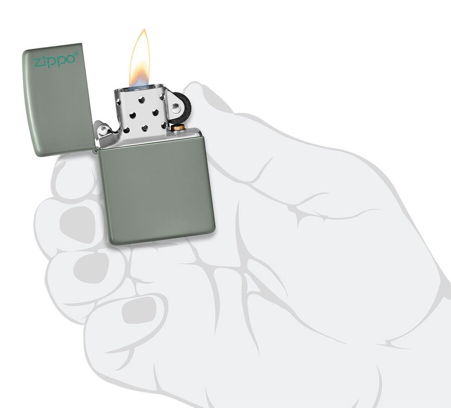 classic sage zippo logo
