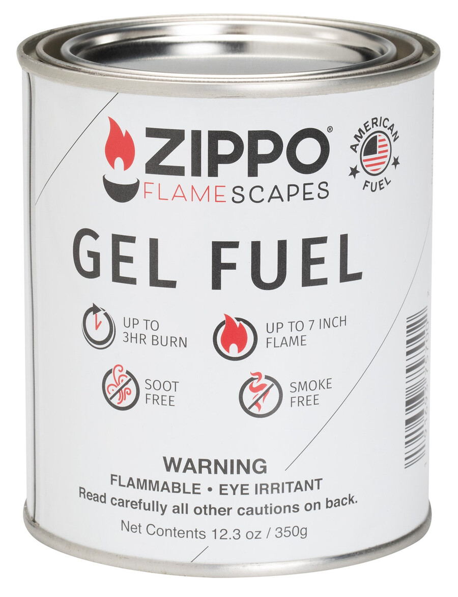 zippo flamescapes gel fuel 350g 6 pack xl