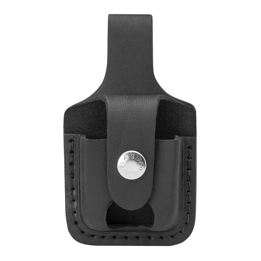 black lighter pouch- thumb notch