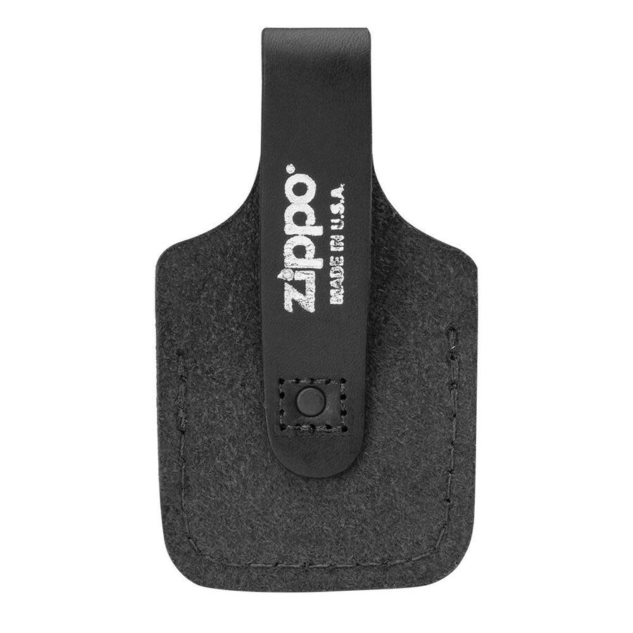 black lighter pouch- thumb notch
