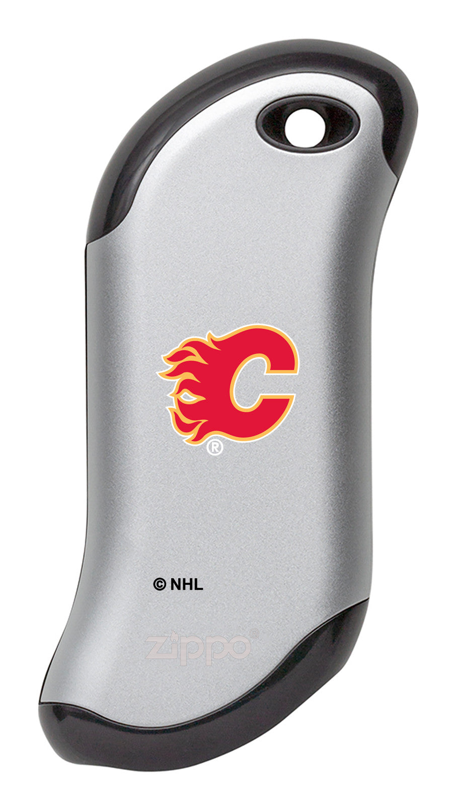 nhl calgary flames heatbank 9s rechargeable hand warmer
