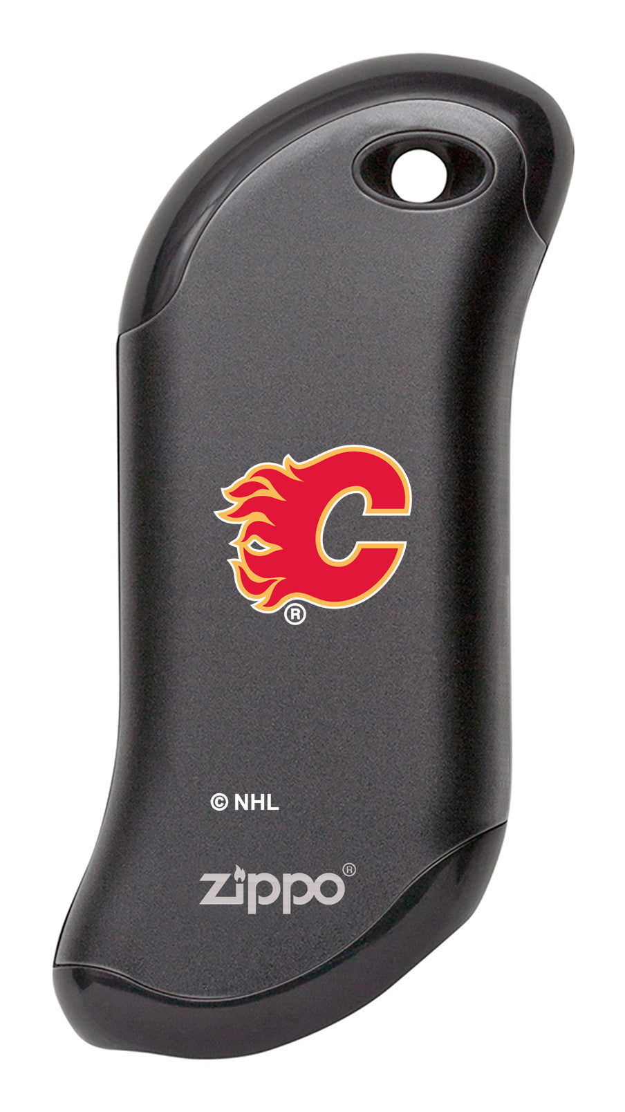 nhl calgary flames heatbank 9s rechargeable hand warmer