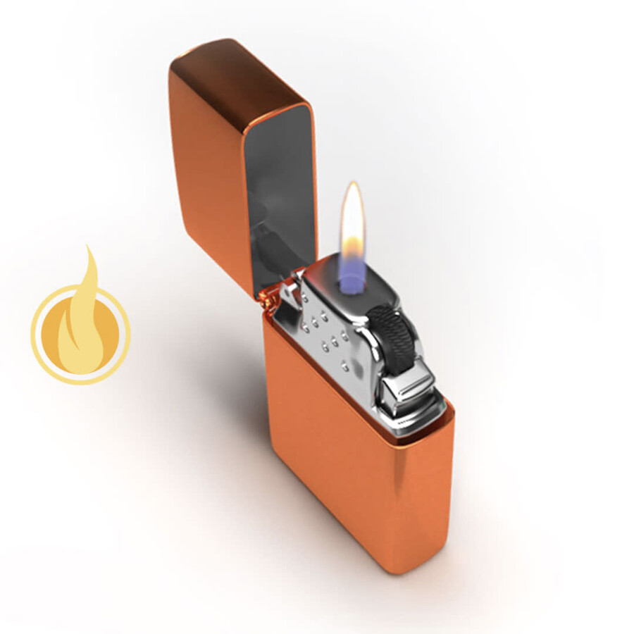 yellow flame butane lighter insert